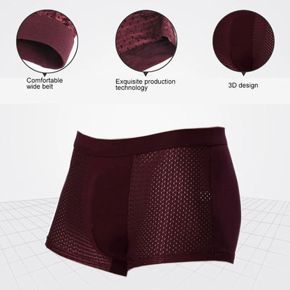 BoxHero™ Bamboo Fibre Boxer Shorts - For All -Day Comfort