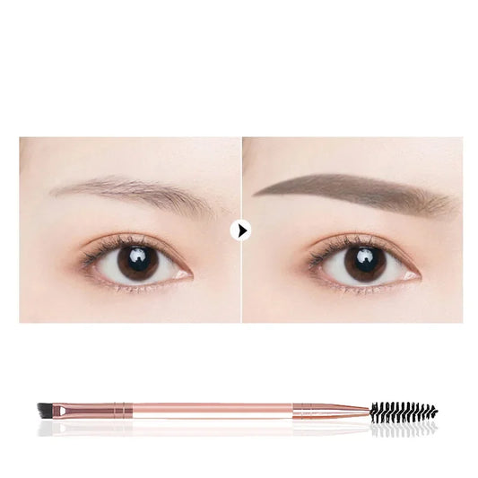 Double-Headed Eyebrow Brush